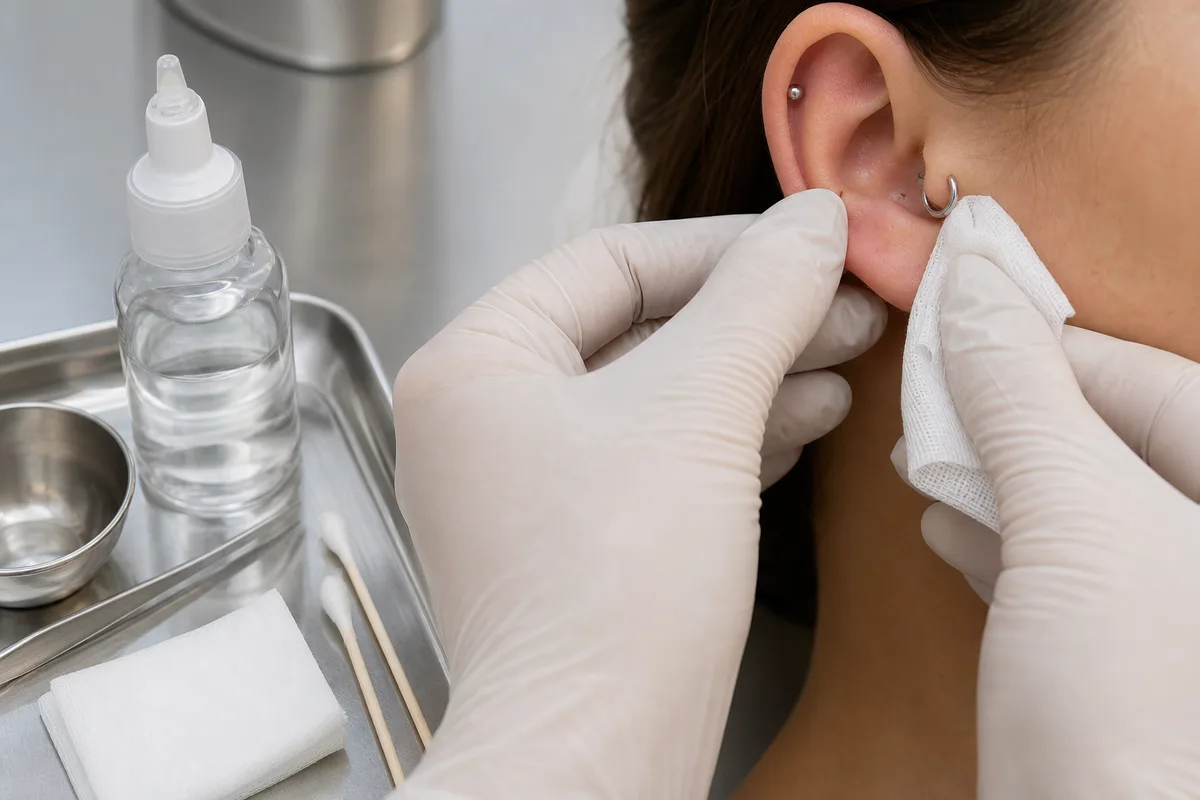 Soins après un piercing : la routine qui marche